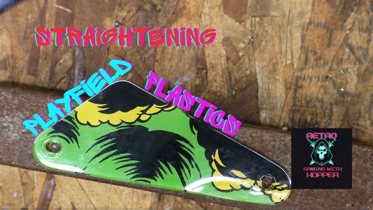 How To Straighten Playfield Plastics On Our 1981 Stern Lightning / Ep 7