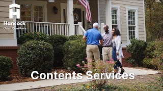 Contents Services with Hancock Claims Consultants