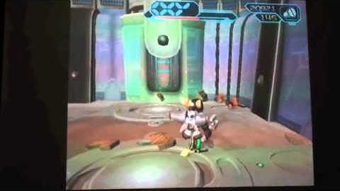 Ratchet and Clank Going Commando Planet Barlow Swingshot Course