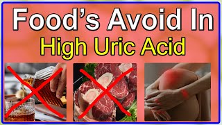 Diet For Uric Acid | Avoid Food In High Uric Acid | Gout Diet Plane | Uric Acid Treatment