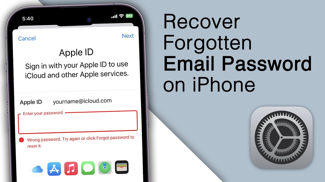 How to Recover a Forgotten iCloud Mail Password