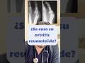 🤚 Su artritis reumatoide no solo se detuvo... ¡los huesos sanaron!