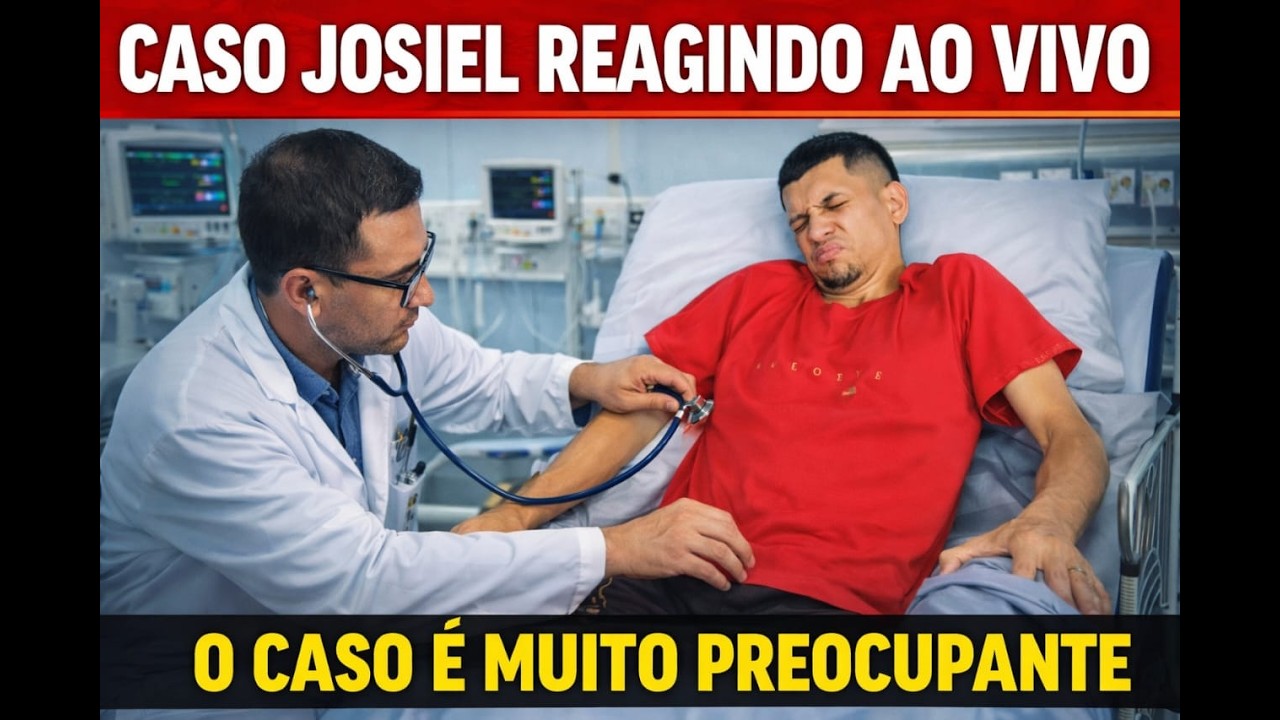 ao vivo o verdadeiro estado de saude do josiel