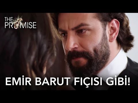 Emir barut fıçısı gibi! | Yemin 45. Bölüm