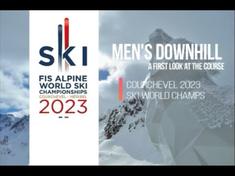 2023 downhill men courchevel championships ski