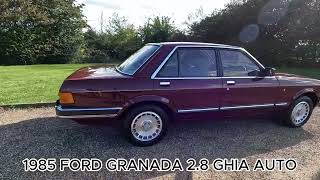 1985 FORD GRANADA 2.8 GHIA AUTO