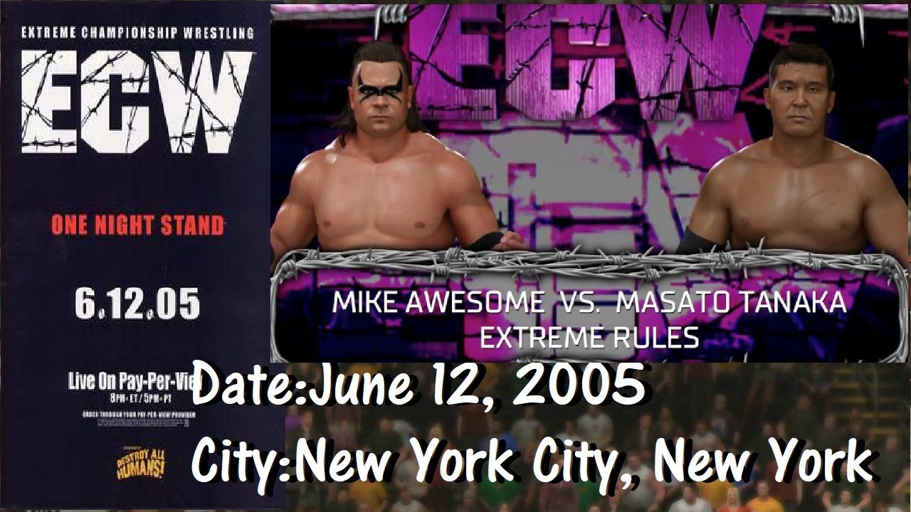 ECW One Night Stand (2005) | Mike Awesome vs. Masato Tanaka