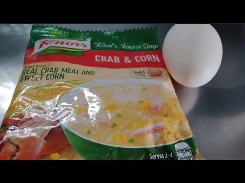Knorr Crab And Corn Soup Instructions