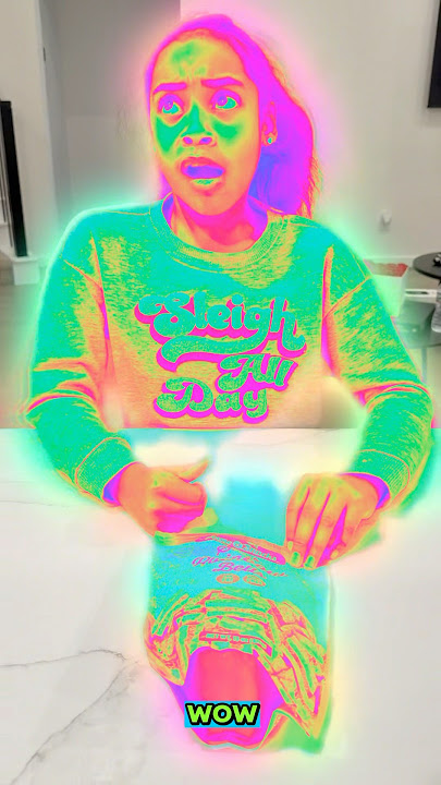 She turned into the rainbow #shorts