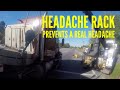 Shifted Load - Headache Rack Prevents A Real Headache