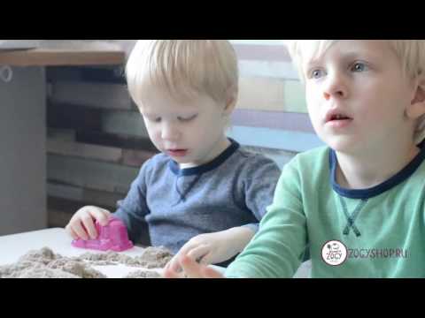 Простые идеи игр с кинетическим песком от Zogyshop (Kinetic sand)