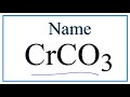 Ionic Compounds and Transition Metals