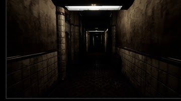 Abandoned Hospital level  game audio walkthrough. WWise and UE4 (horror sound design)