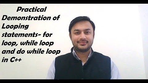 Looping statements implementation in Codeblocks