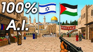 Jerusalem History as a DOOM Game (A.I.Video)
