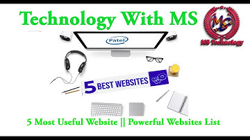5 Most Useful Websites 🔥Powerful Websites List👌👌💥 #youtube #computerknowledge #Websites #ms #youtube