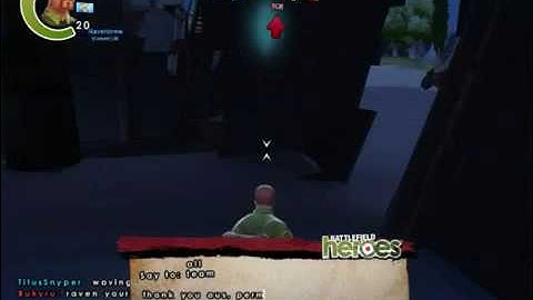 Battlefield Heros Hacking (footage via angry noob) #4