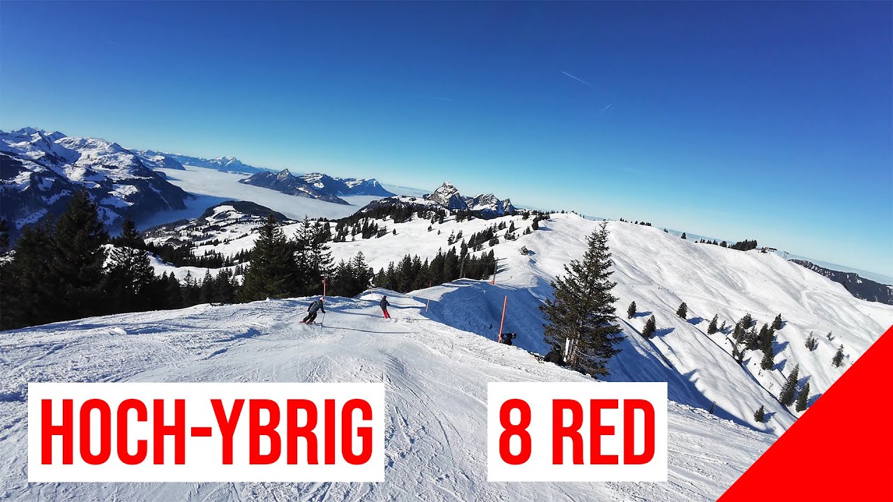 Hoch-Ybrig, 8 🔴 RED - ROT (Spirstock - Seebliboden) #1 🇨🇭