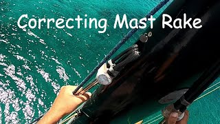 Understanding Mast Rake - shortening the forestay on Paikea screenshot 1