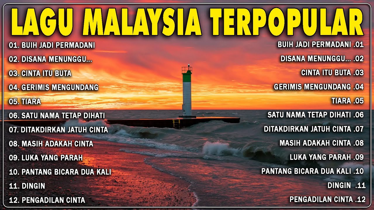 lagu malaysia menyentuh terbaik | lagu slow rock terbaik 90an | koleksi lagu kenangan terpopular