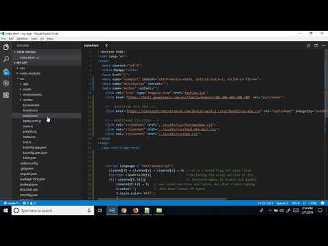 convert html template to angular JS 7 - part2