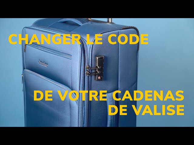 Comment changer le code du cadenas TSA de sa valise - Blogue Bentley