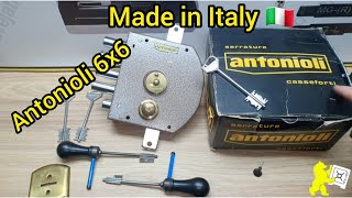 Serrature Antonioli 6X6 Ceforti Отмычка Для Итальянского Замка Medvejatnik.ua