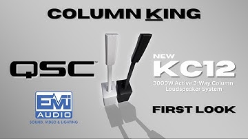 QSC KC12 3-Way Column Speaker Overview