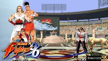 The King Of Fighters 96 - Team Fatal Fury (Arcade/JPN/1996) 4K 60FPS