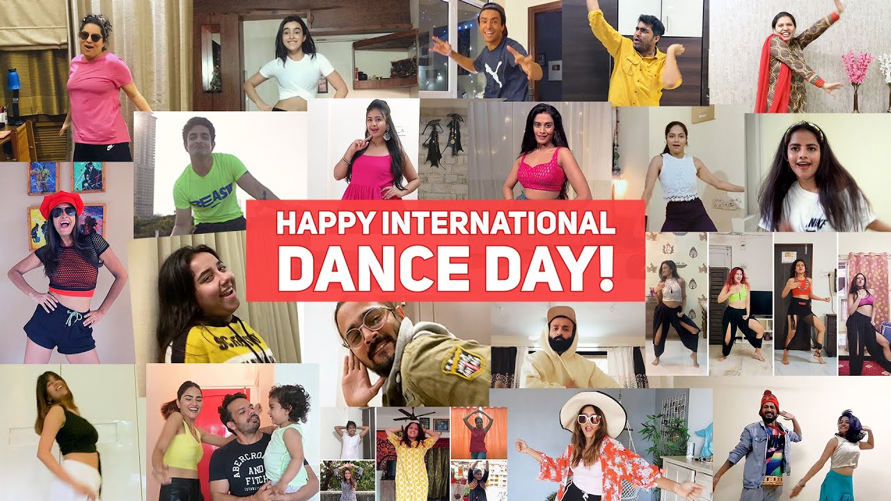 World Dance Day ft Your Favorite Creators  Team Naach