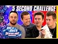 The 5 Second Challenge | Ant & Dec v Oli White & Jack Maynard