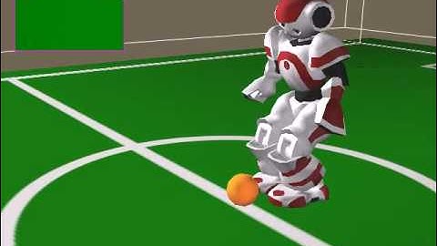 Nao Behavior in Simulation