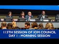 Iom 113th council  day 1 morning session fr