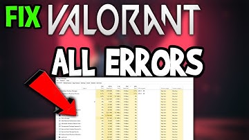 Valorant – How to Fix All Errors – Complete Tutorial