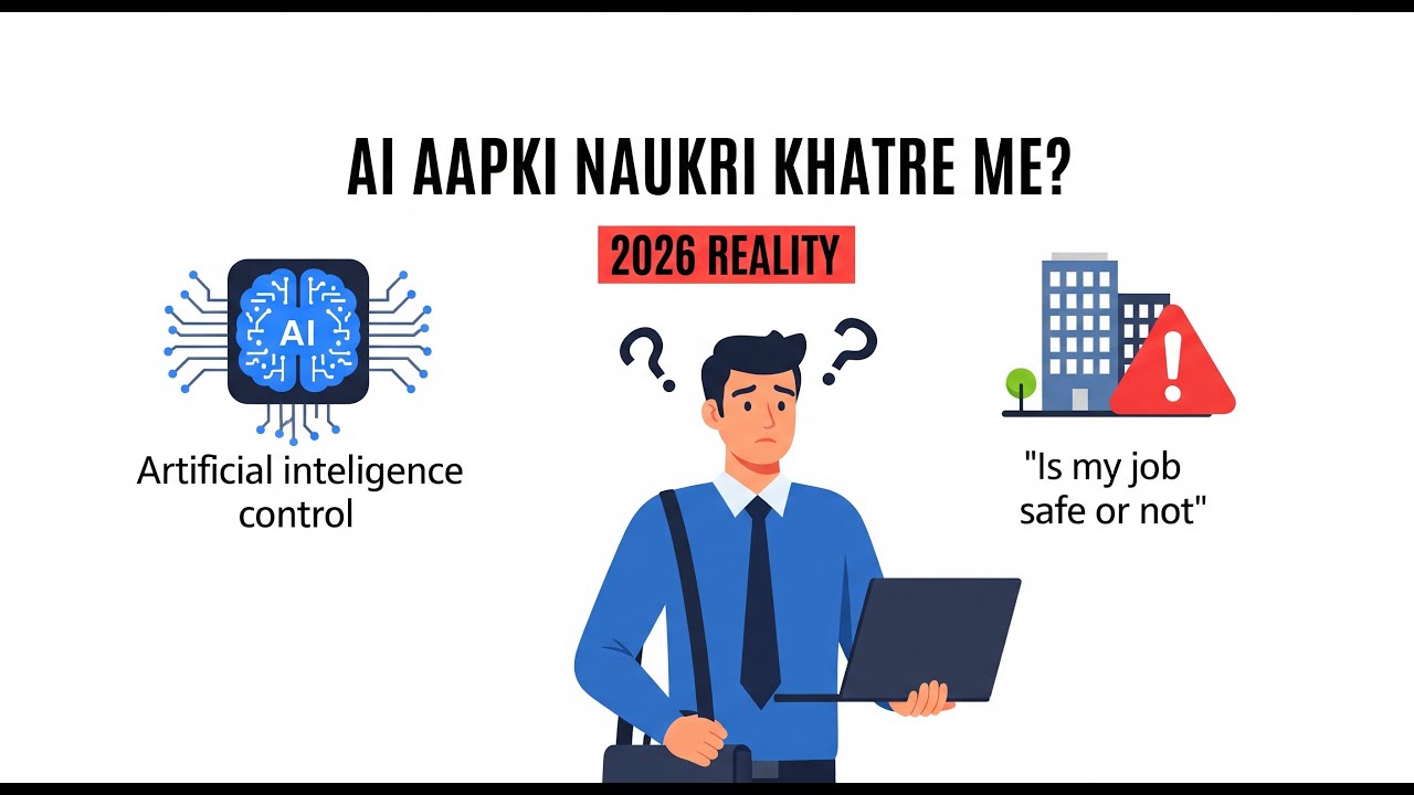 AI Se Tumhari Job Risk Mein Hai? 2026 Ka Sach + 4 Protection Steps