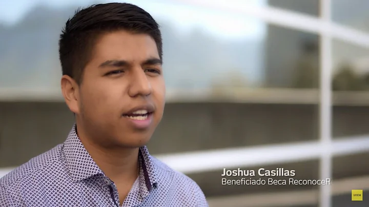 Joshua Casillas: Beca ReconoceR | Filaentropa UDEM...