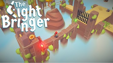 FIRST LOOK - NEW ADVENTURE PUZZLE PLATFORMER - The Lightbringer Free Steam Demo Gameplay