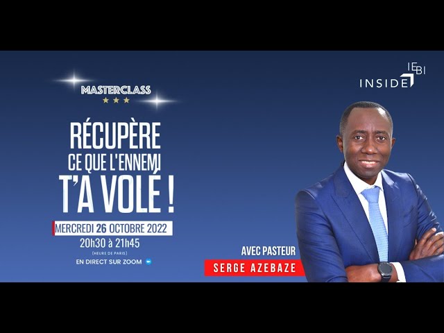 Live-Inside IEBI - Je fais de l'accomplissement de ma destinée une PRIORITÉ  - Pasteur Teddy NGBANDA in 2023