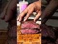 Australian Wagyu Steak Cooked Perfectly In Pizza Oven🥩 #shorts #wagyu #steak