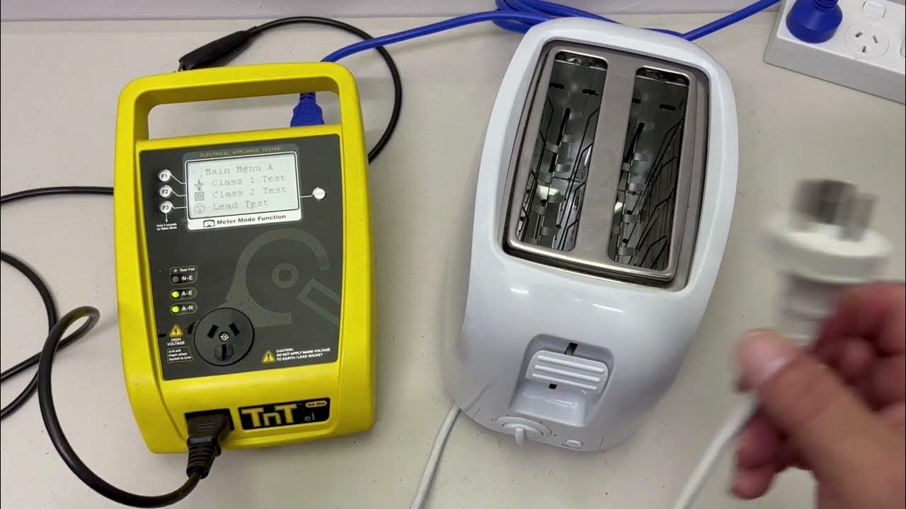 Current Leakage Test Using Appliance Tester YouTube