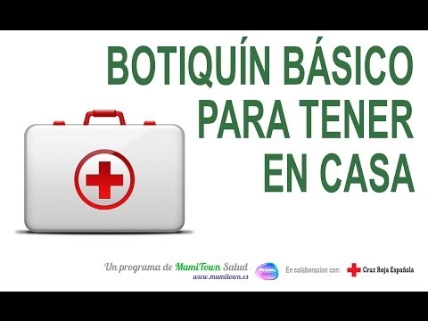 Botiquín básico para tener en casa 