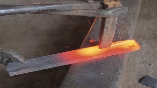 DescriptionTurning a Rusty File into Scissors | Blacksmith | Making Barber Scissors