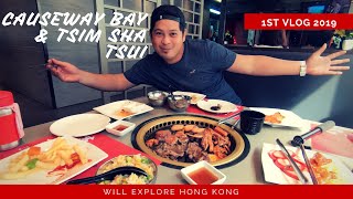 Causeway bay food vlog and tsim sha ...