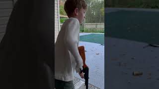 Gun safety with Hudson