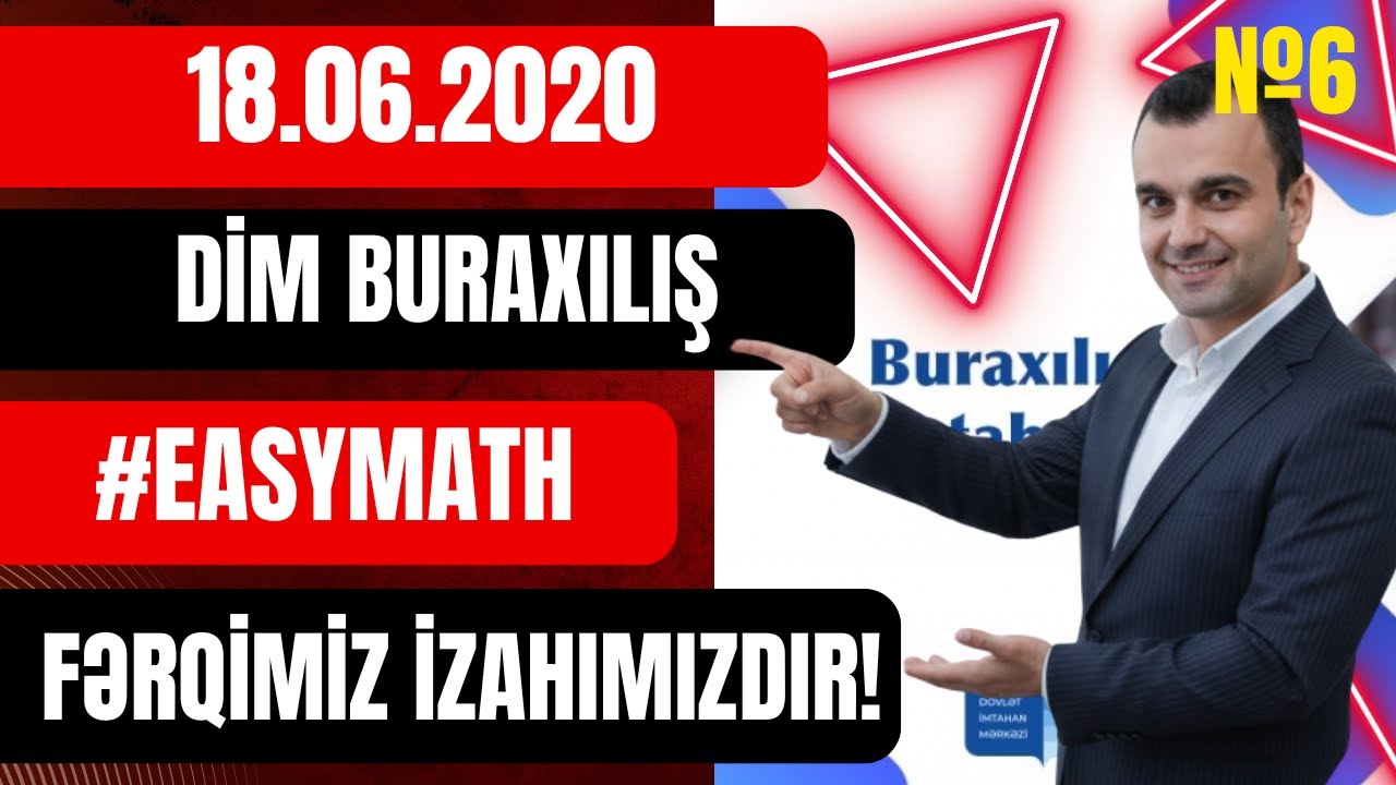 Buraxılış 11 DİM №6 (18.06.2020)