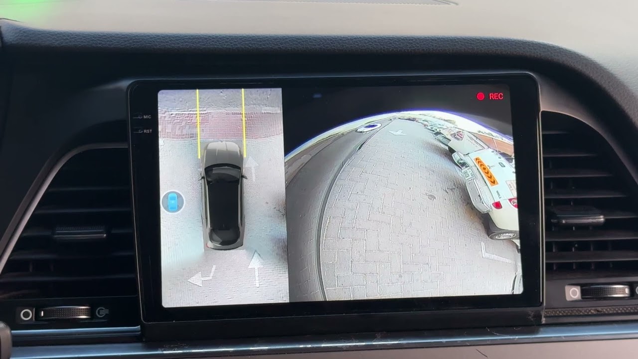 Hyundai Sonata 2014 Install 360 Camera After Calibration | Kazi Auto | Dubai