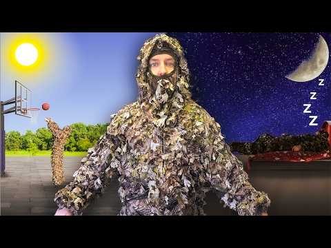 24 Hours In a Ghillie Suit