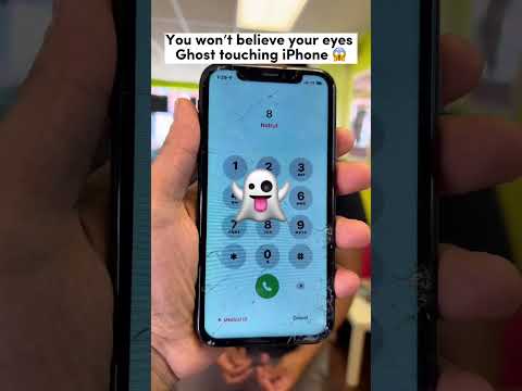 His iphone drove him CRAZY😱 it started ghost touching #shorts #apple #iphone #ios #samsung #android