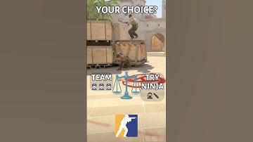 Ninja Defuse - Smart Play or Letting the Team Down? 🤔💥 #shorts #cs2 #counterstrike #ninjadefuse