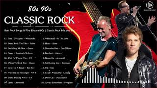 Best Classic Rock Songs Of The 80s and 90s | Whitesnake, The Police, Queen, U2, Bon Jovi